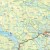 Szwecja Północna / Schweden Nord, Schwedisch Lappland, Umea, Ostersund 1:400 000. Mapa samochodowa 5 wydawnictwa Freytag & Berndt. Fragment