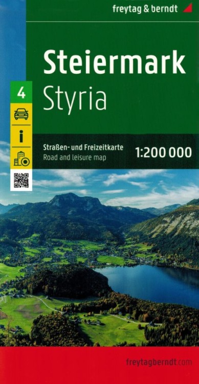 Styria 1:200 000. Mapa samochodowo-turystyczna wydawnictwa Freytag & Berndt. Okładka