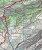 Appenzellerland St. Gallen, Santis 1:40 000. Wodoodporna mapa turystyczna 112 wydawnictwa Kompass. Fragment 2
