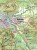 Alzacja, Wogezy cz. środkowa, Strassburg, Colmar /Elsass, Vogesen Mitte. Zestaw dwóch map turystycznych 2221 wydawnictwa Kompass. Mapa pierwsza - Fragment 1