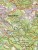 Alzacja, Wogezy cz. środkowa, Strassburg, Colmar /Elsass, Vogesen Mitte. Zestaw dwóch map turystycznych 2221 wydawnictwa Kompass. Mapa druga- Fragment 1