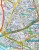Tuluza / Toulouse 1:15 000. Laminowana mapa / Plan miasta wydawnictwa ExpressMap. Fragment 2