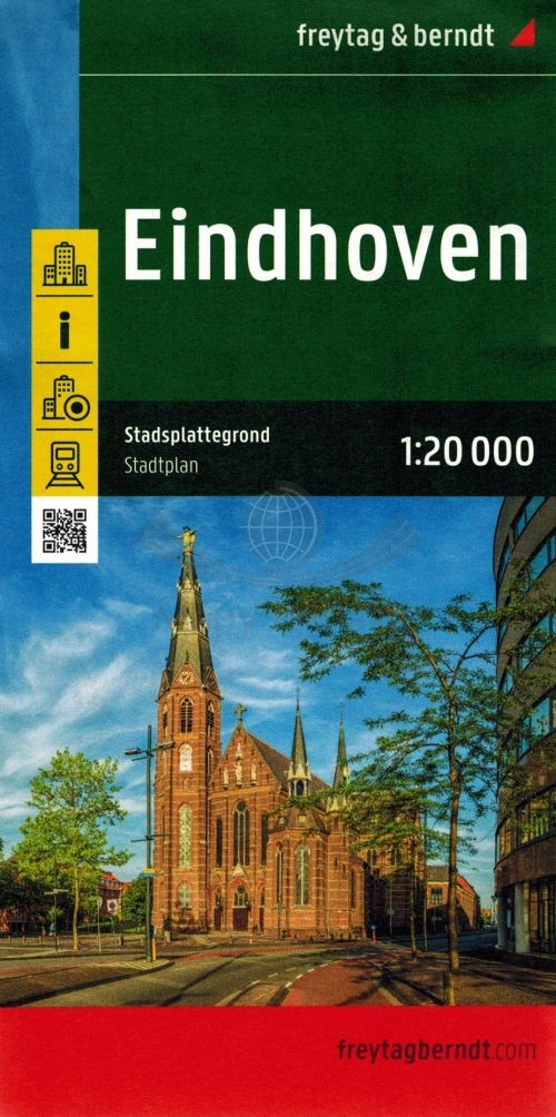 Eindhoven 1:20 000. Mapa / Plan miasta. Freytag & Bernd