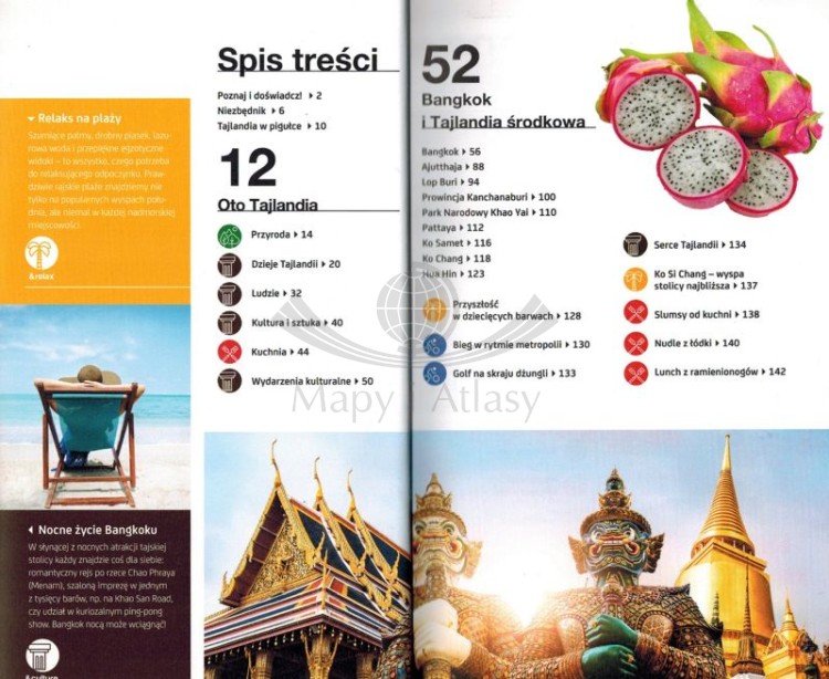 Tajlandia. Przewodnik travel&style wydawnictwa Bezdroża. Spis treści