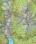 Karwendelgebirge. Wodoodporna mapa turystyczna wydawnictwa Kompass. Fragment 2