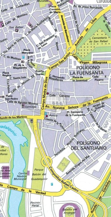 Andaluzja: Costa del Sol 1:200 000. Mapa samochodowo-turystyczna wydawnictwa Kümmerly+Frey. Fragment 3