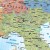 Europa 1:3 250 000. Dwustronna mapa ścienna. Polityczna / do ćwiczeń. Strona polityczna - fragment 2