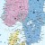 Europa 1:3 250 000. Dwustronna mapa ścienna. Polityczna / do ćwiczeń. Strona polityczna - fragment 3