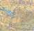 Alpy i Mont Blanc mapa samochodowo-turystyczna wydawnictwa ITMB.  Fragment 2