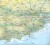 Irlandia mapa samochodowo-turystyczna wydawnictwa ITMB.  Fragment 1
