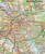 Warszawa, centrum 1: 7000. Laminowana mapa / Plan miast wydawnictwa Gauss. Zasięg