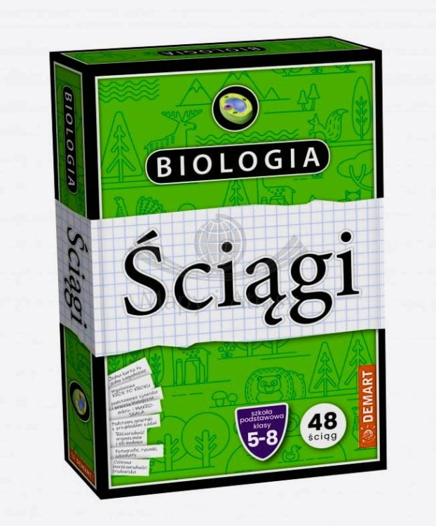 Ściągi do Biologii wydawnictwa Demart.