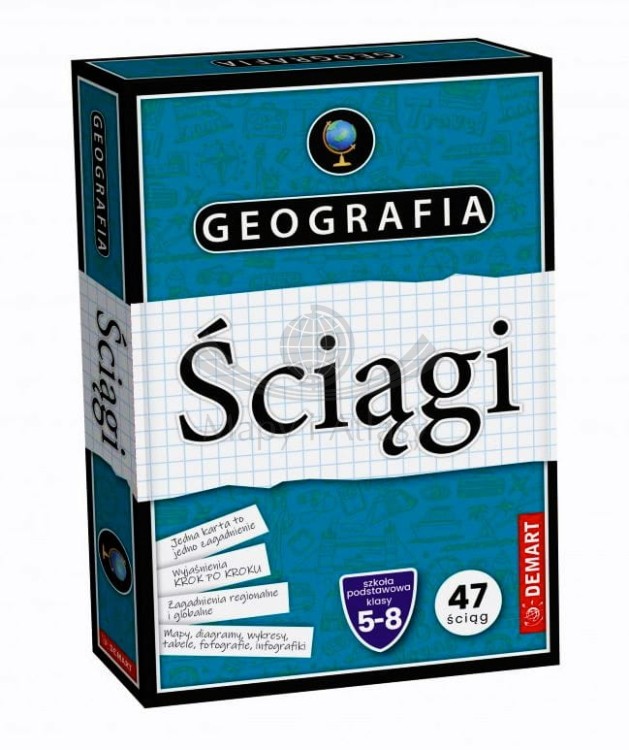Ściągi do geografii wydawnictwa Demart