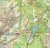 Cortina d'Ampezzo. Dolomiti Ampezzane. Wodoodporna mapa turystyczna 654 wydawnictwa Kompass.  Fragment 3