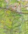 Puszcza Bukowa, Wkrzańska i Goleniowska. Laminowana mapa turystyczna wydawnictwa EKO-MAP. Fragment 2