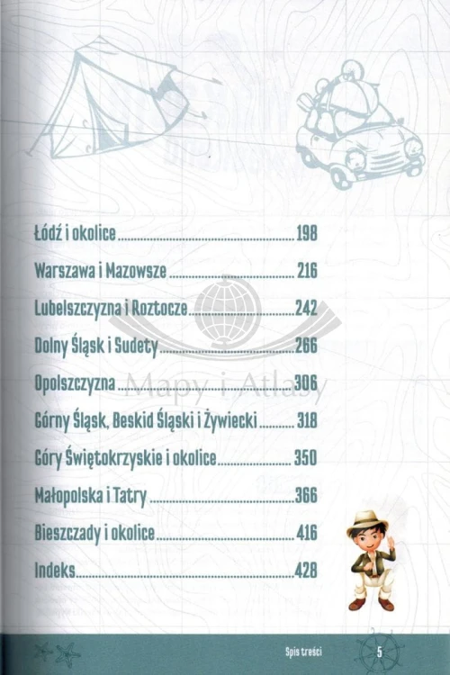 Polska z dzieckiem. Przewodnik wydawnictwa Pascal. Spis treści 2