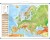 Europa 1:4 500 000. Dwustronna mapa ścienna. Polityczna i fizyczna. Strona fizyczna
