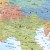 Europa 1:4 500 000. Dwustronna mapa ścienna. Polityczna i fizyczna. Strona polityczna - fragment 2