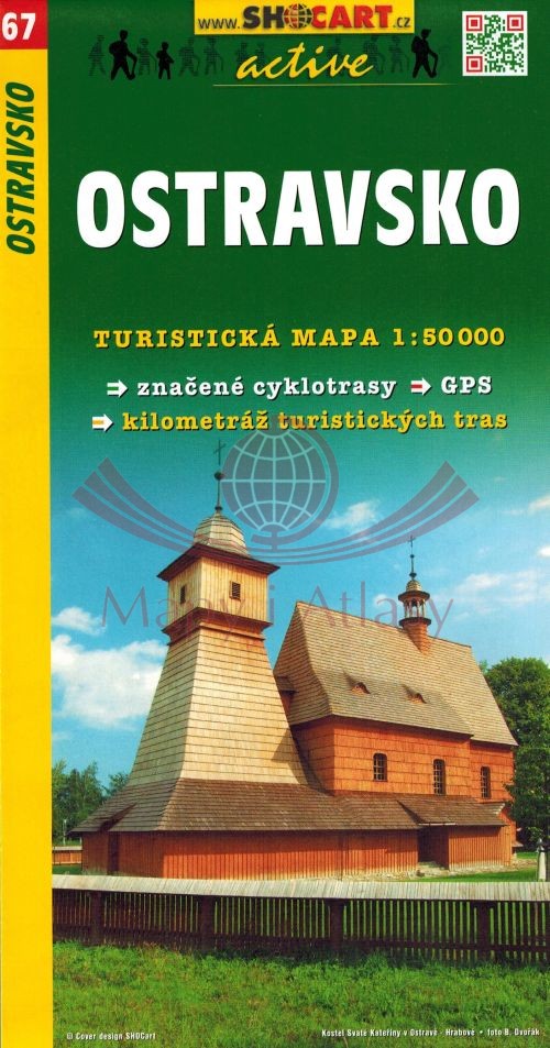 Ostrawa i okolice / Ostravsko. Mapa turystyczna 67. Shocart