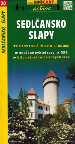 Sedlcansko, Slapy. Mapa turystyczna 20 wydawnictwa Shocart. Okładka