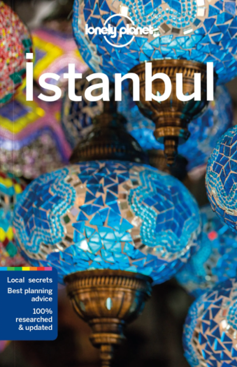 Stambuł / Istanbul. Przewodnik z planem miasta wydawnictwa Lonely Planet. Okładka
