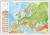 Europa 1:6 500 000. Mapa fizyczna. Wersja do wpinania