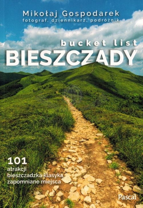 Bieszczady bucket list. Album wydawnictwa Pascal. Okładka