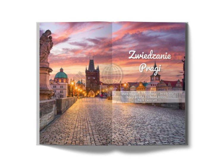 Praga. Przewodnik Lajt wydawnictwa Pascal. Przykładowe strony 2