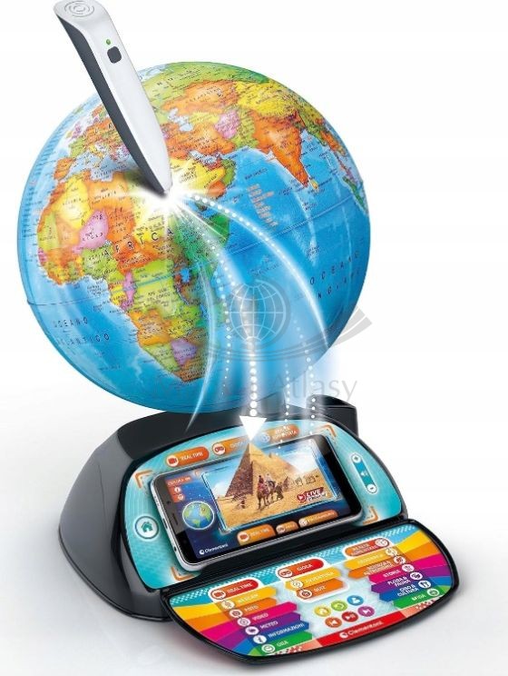 Globus interaktywny Eduglobus Digital wydawnictwa Clementoni.