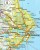 Europa 1:3 500 000. Mapa fizyczno-drogowa wydawnictwa Freytag & Berndt. Fragment 1