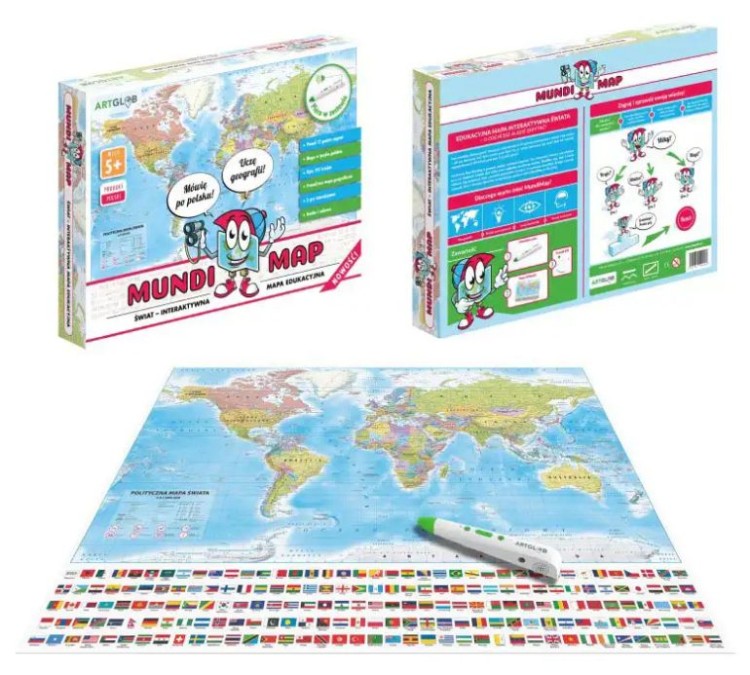 MundiMap. Interaktywna, edukacyjna mapa świata dla dzieci