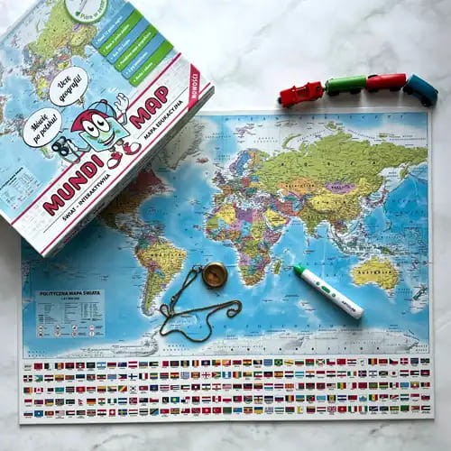 MundiMap. Interaktywna, edukacyjna mapa świata dla dzieci