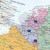 Unia Europejska 1:3 750 000. Mapa polityczna w ramie drewnianej. Fragment 5