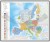 Unia Europejska 1:3 750 000. Mapa polityczna w ramie drewnianej