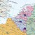Unia Europejska 1:4 500 000. Mapa polityczna. Wersja do wpinania. Fragment 3