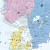 Europa 1:4 500 000. Mapa polityczna. Wersja do wpinania. Fragment 3