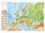 Europa 1:4 500 000. Arkusz, mapa ścienna fizyczna