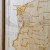 Polska. Drewniana mapa 3D. Grawerowana, 40 x 40 cm. Fragment 6