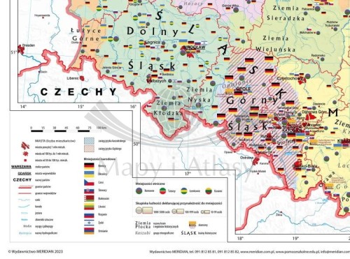 Polska. Fototapeta samoprzylepna. Regiony i etnografia wydawnictwa Meridian. Fragment 1