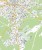 Zielona Góra 1:14 000. Mapa ścienna / Plan miasta. Wersja STRONG. Fragment