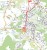 Wałbrzych 1:12 000. Mapa ścienna / Plan miasta. Wersja STRONG. Fragment