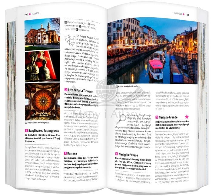 Mediolan i okolice. Przewodnik light + laminowana mapa wydawnictwa ExpressMap. Przykładowe strony 5