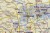Benelux / Beneluks 1:420 000. Belgia, Holandia, Luksemburg. Mapa administracyjna magnetyczna. Kody pocztowe. Rama alu SLIM. Fragment 4