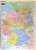 Niemcy 1:650 000. Mapa administracyjna do wpinania. Rama alu SLIM