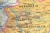 Niemcy 1:650 000. Mapa administracyjna do wpinania. Rama alu SLIM. Fragment 2