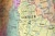 Niemcy 1:650 000. Mapa administracyjna do wpinania. Rama alu SLIM. Fragment 5