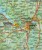 Ukraina 1:1 000 000. Laminowana mapa samochodowa wydawnictwa Demart. Fragment 1
