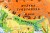 Świat ukształtowanie powierzchni 1:19 000 000. Mapa ogólnogeograficzna (fizyczna) magnetyczna. Rama alu SLIM. Fragment 3