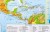 Ameryka Północna. Ukształtowanie powierzchni. Mapa fizyczna. Rama alu SLIM. Fragment 7
