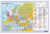 Państwa Europy. Puzzle, mapa polityczna. 200 elementów wydawnictwa Demart